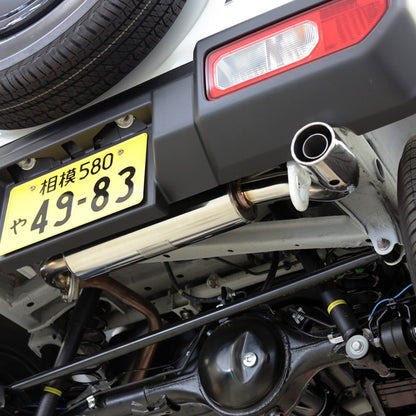APIO アピオ 静香御前マフラー 純正リアバンパー用 品番：2004-40S JB64 ジムニー