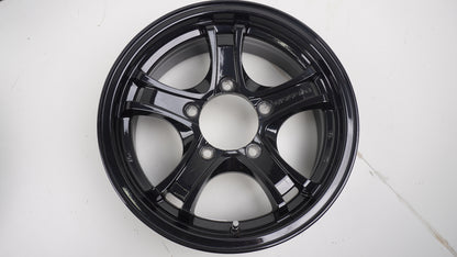 weds KEELER ウェッズ キーラーフォース 16×5.5J +22 139.7-5H  ホイール 4本 ブラック