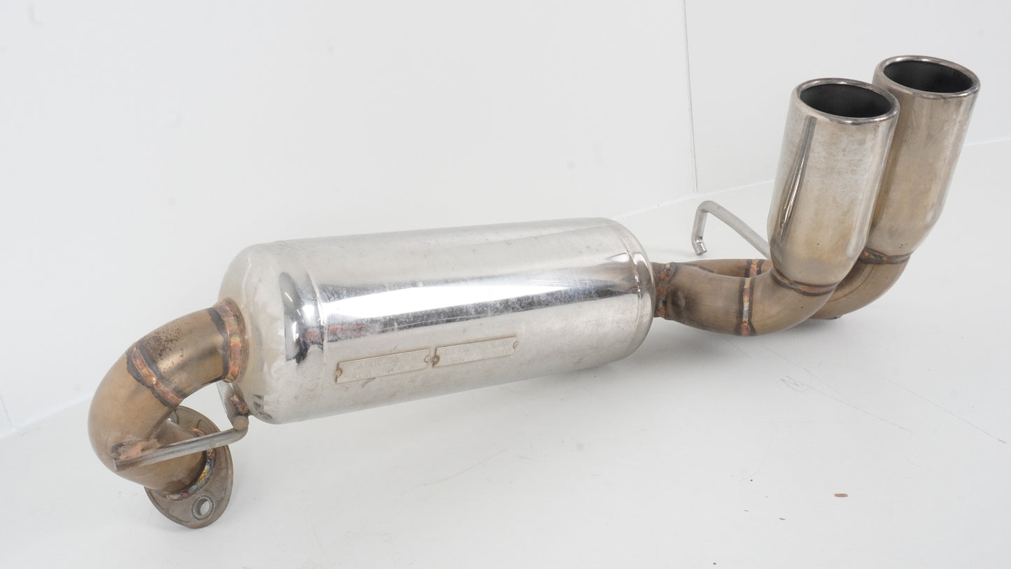 シーエルリンク リアマフラー タイプ2 ダブル出し ステンレス