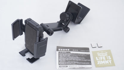 星光産業 スマホホルダー EE-213 JB64 JB74 JC74 ジムニー 運転席側 助手席側取り付け可能