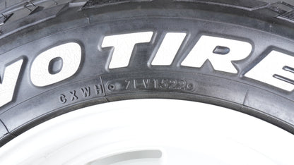 スペア用 CRIMSON DEAN ディーン クロスカントリー 16×5.5J +20 139.7-5H 1本 / TOYO OPENCOUNTRY R/T 185/85R16 2022年製 未走行 1本 キャップネジ欠品　JB64