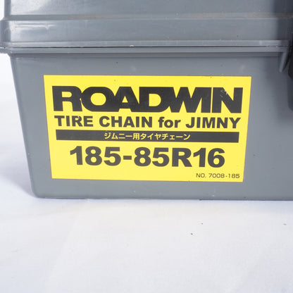 【未使用】 APIO アピオ ROADWIN ロードウィン タイヤチェーン 185/85R16 NO.7008-185 2本セット 汎用 別売りスリーブ付き手袋(軍手)付き