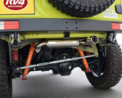 RV4WILDGOOSE ワイルドグース ハイモビリティマフラー ジムニー JB64 1～4型/JB74 1～4型用 ショートバンパー用