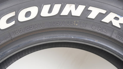 TOYO OPENCOUNTRY R/T 185/85R16 105/103N LT WL 2022年製 4本 オープンカントリー タイヤ
