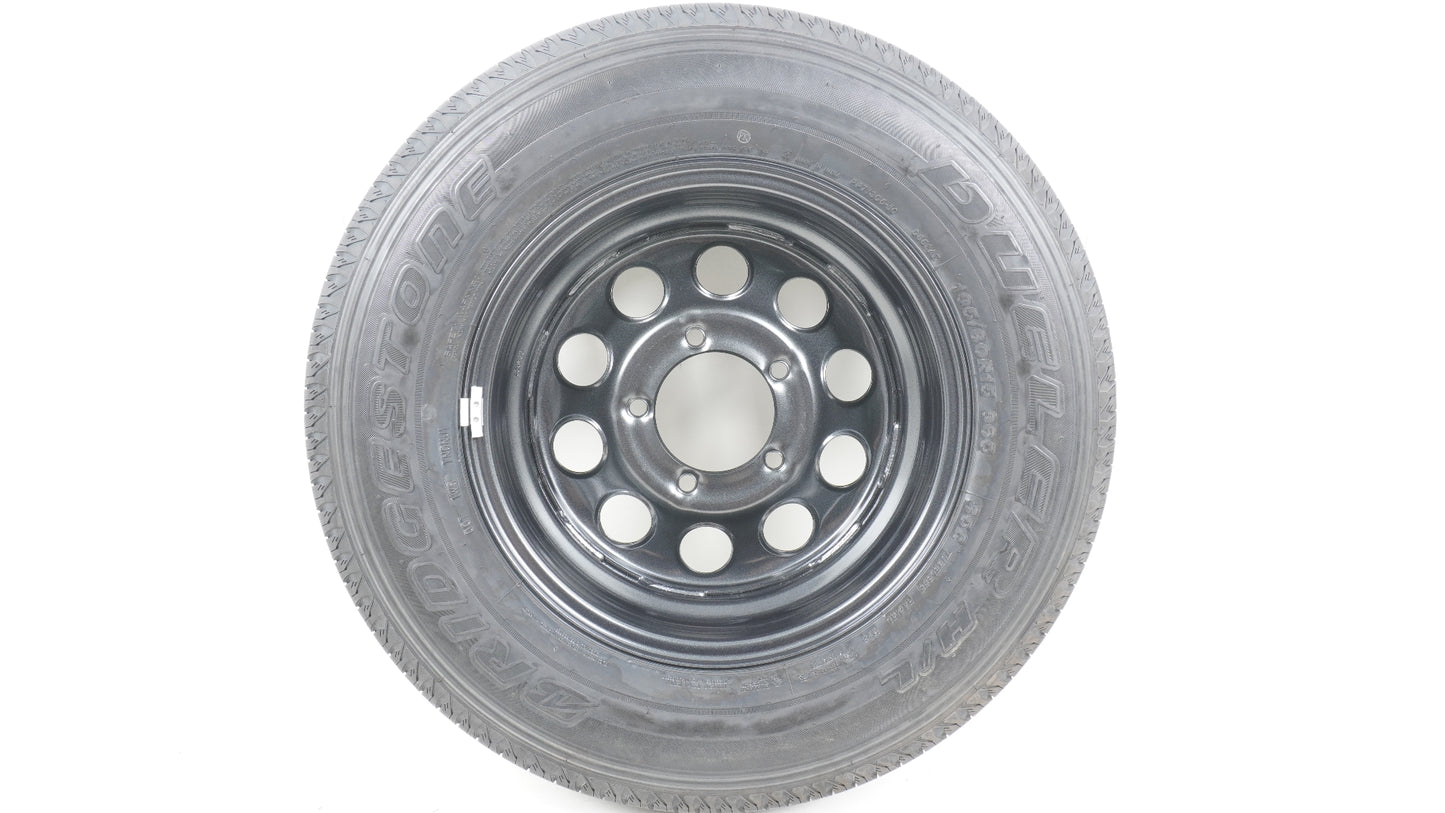 【未走行】 スズキ ジムニーノマド純正スチールホイール 15×5.5J +5 139.7-5H / 2026年製 BRIDGESTONE DUELER H/L 852 ブリヂストン デューラー 195/80R15 96S  1本