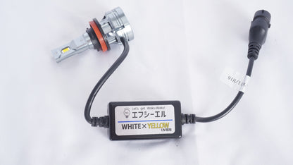 【未使用に近い】FCL エフシーエル FLED-D61106S フォグランプ カラーチェンジ LEDバルブ ホワイト×イエロー JB64 ジムニー H8/H11/H16