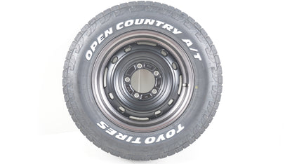未走行品 シーエルリンク UNIONRIM TX MB/MSC ユニオンリム 16×5.5J ＋20 139.7-5H / 冬タイヤ規制対応 2025年製 TOYO OPENCOUNTRY A/T3 オープンカントリー215/70R16 WL 1本 タイヤホイールセット ホワイトレター