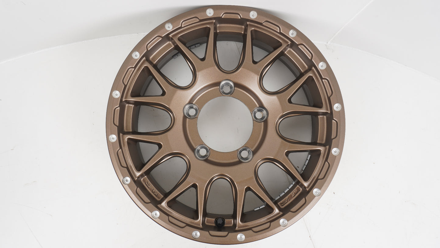 WEDS ADVENTURE MUD VANCE08 ウェッズ マッドヴァンス ブロンズ 16×5.5J +22 139.7-5H 4本 ホイール