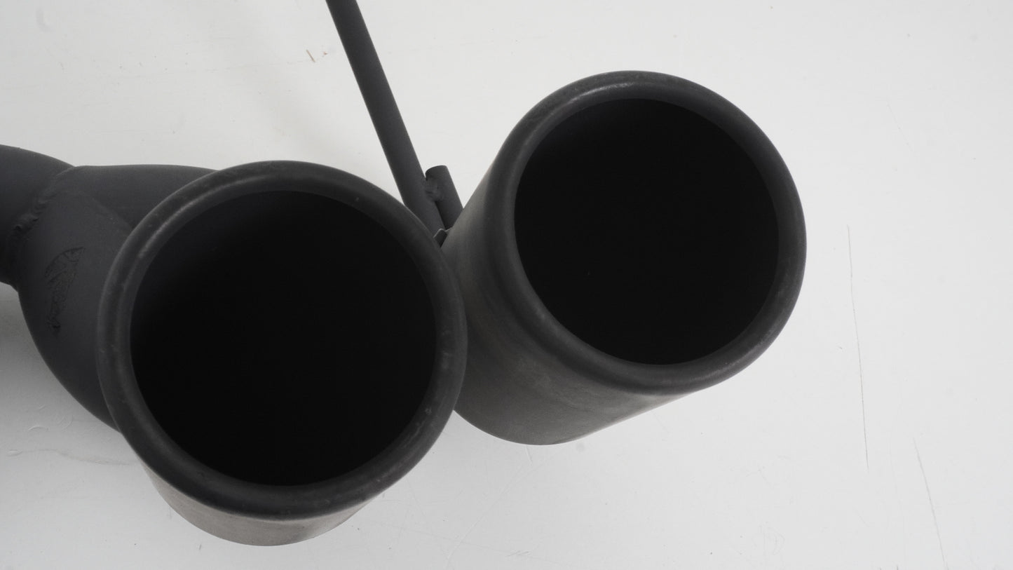 シーエルリンク リアマフラー タイプ2 ダブル出し マットブラック