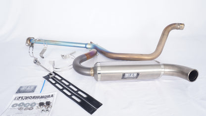 APIO x YOSHIMURA TOTSUGEKI アピオ ヨシムラ トツゲキR-77J チタンサイクロン ジムニー（JB64-1型〜5型用）マフラー