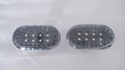 ショウワガレージ LEDサイドマーカー タイプ1 ジムニー JB64 シエラJB74 ノマド JC74 E00105 クリア インナーブラック 2個セット
