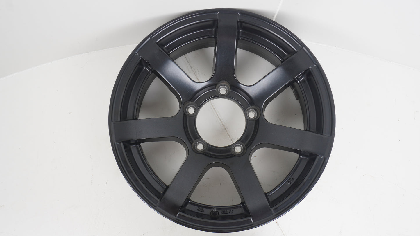 ORIGIN オリジン MUD-S7 16×5.5J -20 139.7-5H  4本 マットブラック ※インセット-20 ホイール