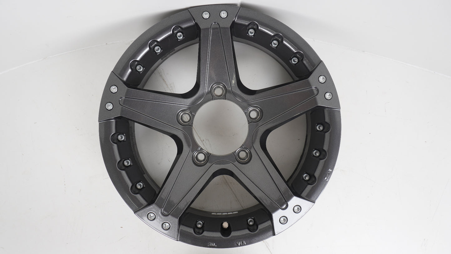 weds ADVENTURE MUDVANCE 01 ウェッズ マッドヴァンス SAF専売カラー ガンメタ 16×5.5J +22 139.7-5H 4本 ホイール 廃盤