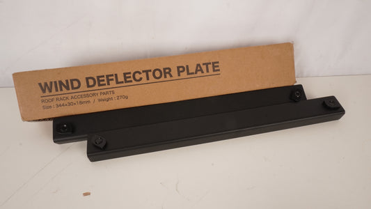 シーエルリンク スクエアルーフラック用 風切り音低減プレート