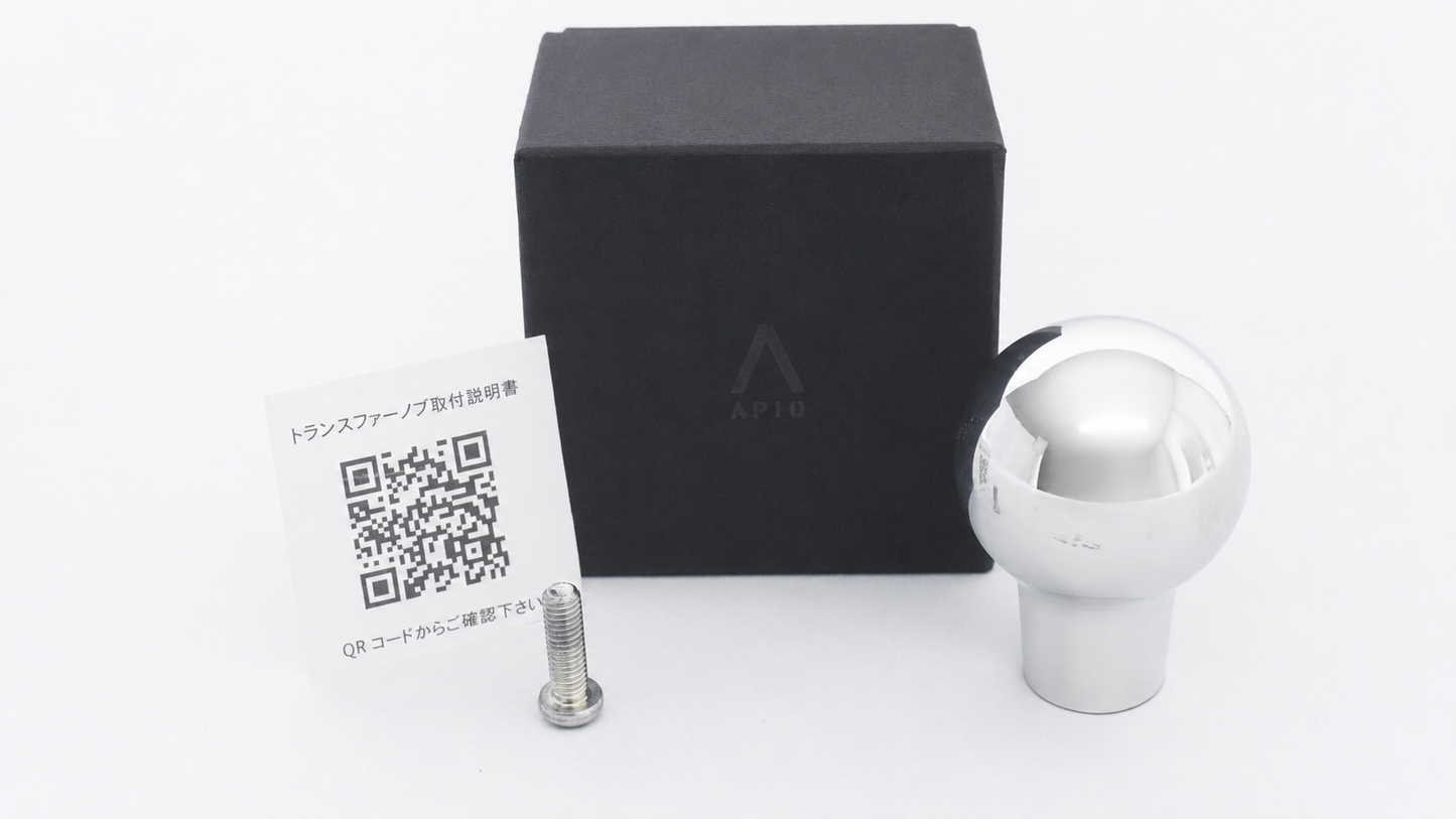 APIO アピオ トランスファーノブ・アルミ製 JB64 JB74 ジムニー AT MT共用 4型 5型適合未確認