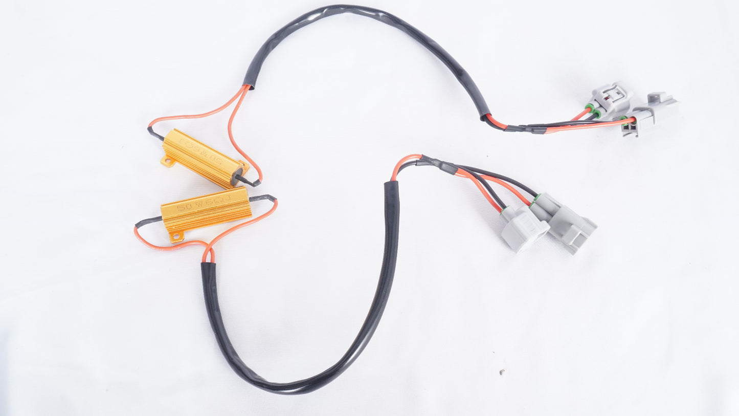 ショウワガレージ LEDフロントウィンカーランプ タイプ2＆LEDウインカーカプラーオン抵抗セット JB64 JB74 JC74 ジムニー シエラ ノマド