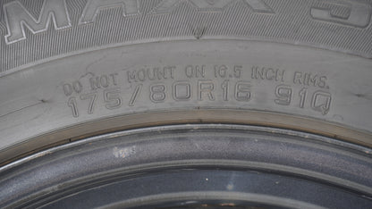 スズキ純正スチールホイール JB64 ジムニー XG / DUNLOP WINTER MAXX SJ8 ダンロップ ウィンターマックス 175/80R16 2020年製造品 4本