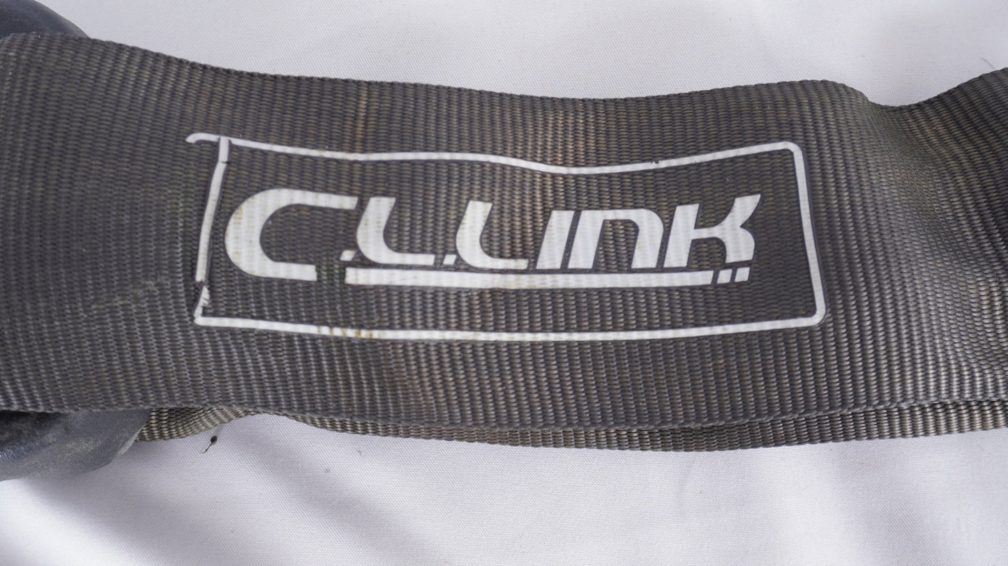 CLLINK シーエルリンク 牽引ロープ 12t 収納バッグ付き グレー 汎用