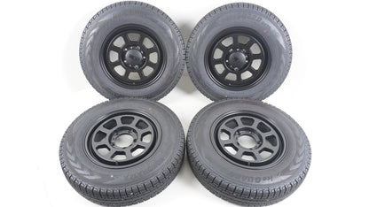 KG KW01-01 16×5.5J +22 139.7-5H / YOKOHAMA iceGUARD G075 ヨコハマ アイスガード 185/85R16 4本 2022年製 バリ山 スタッドレス タイヤホイールセット
