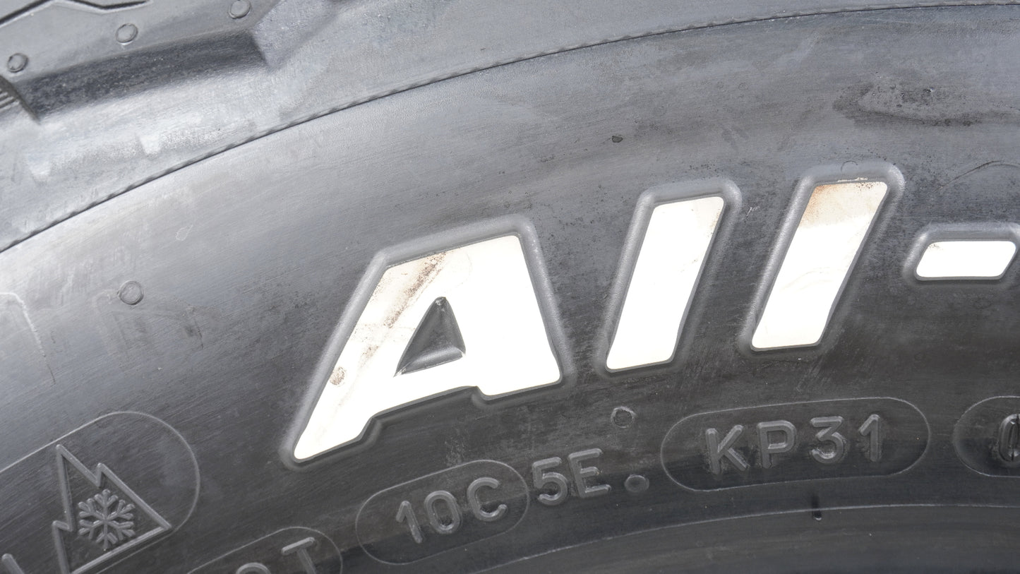 【走行僅か】【冬タイヤ規制対応】 2025年製 BFGoodrich ALL-TERRAIN KO3 グッドリッチ オールテレーン LT195/80R15 107S 4本
