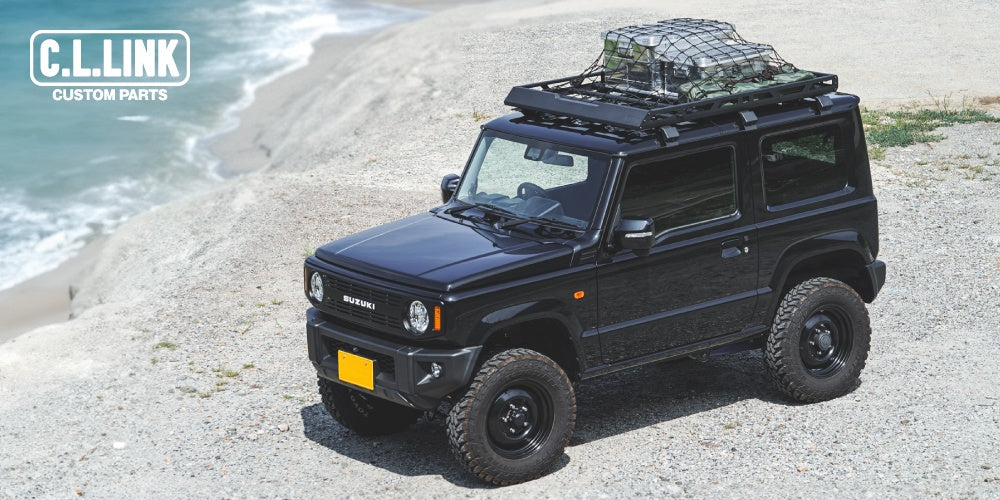 【未使用品】 シーエルリンク スクエアルーフラック (フットあり) ジムニーJB64 シエラJB74 5型適合 1台