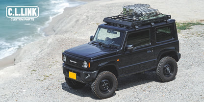 【未使用品】 シーエルリンク スクエアルーフラック (フットあり) ジムニーJB64 シエラJB74 5型適合 1台
