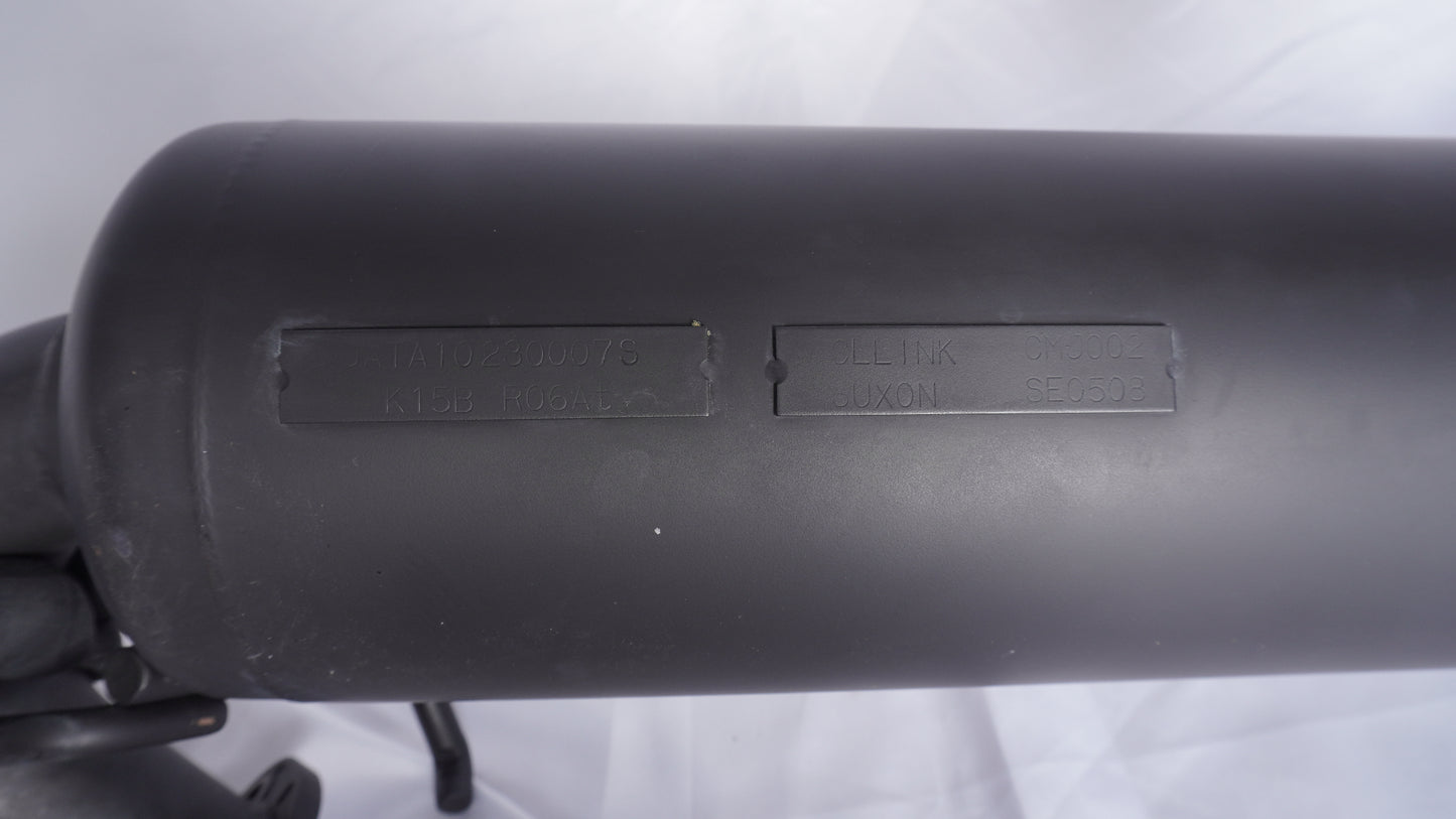 シーエルリンク リアマフラー タイプ2 ダブル出し マットブラック JB64 ジムニー 5型適合 JB74 シエラ JC74 ノマド
