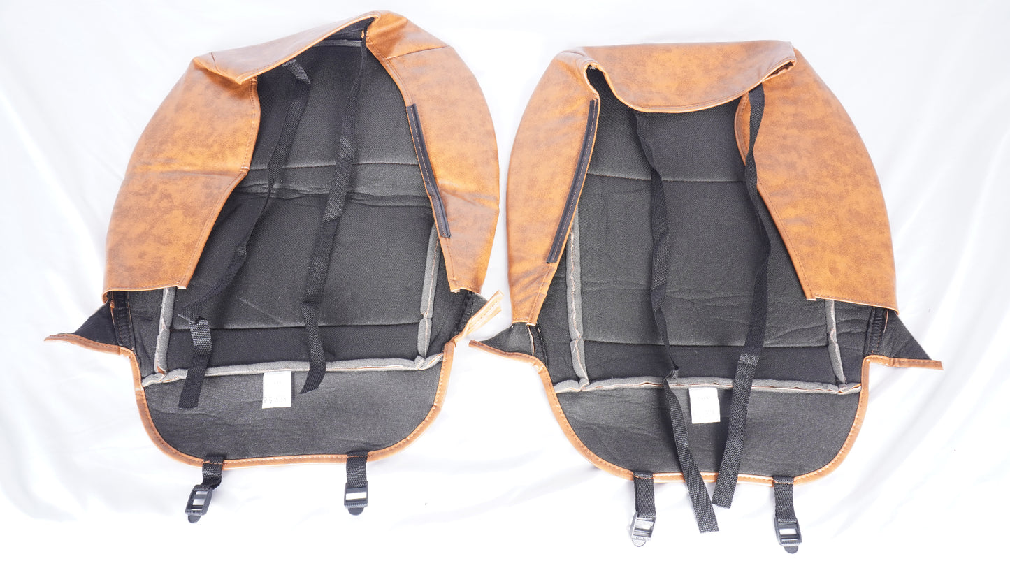 HONEST ホーネスト Island vintage シートカバー ヴィンテージキャメル 1台分 JB64 JB74 ジムニー シエラ ※XG(セーフティサポート装着車含む)適合不可