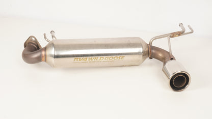 ワイルドグース ハイモビリティーマフラー JB64/74　社外リアバンパー用