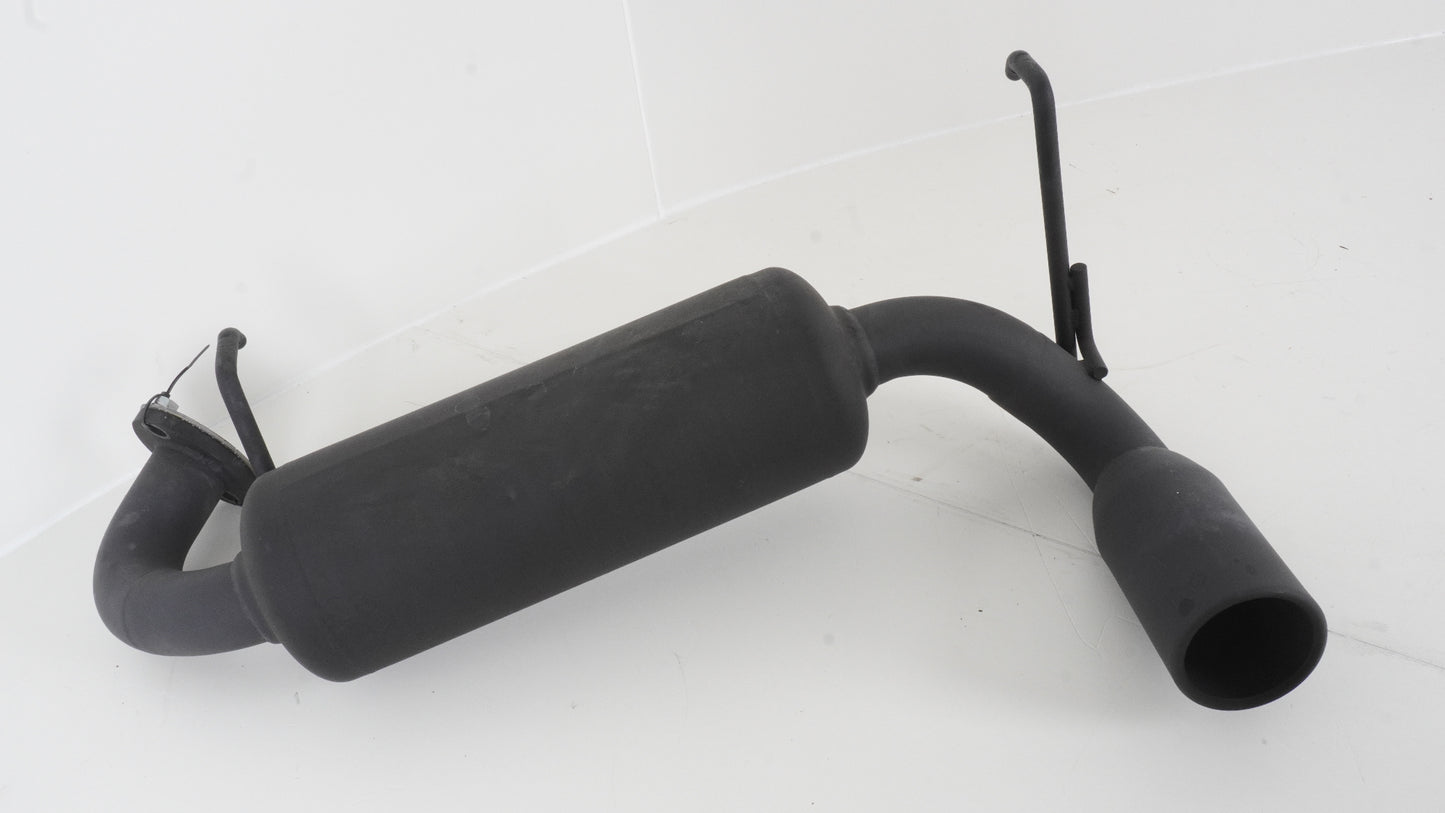 シーエルリンク リアマフラー　シングル出し　マットブラック